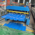 1000 color steel roll forming machine for roof panel roofing sheet roll forming machine